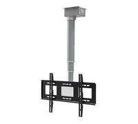 Motorized Ceiling TV Mount - Adjustable Bracket with Remote for 26-70 Inch TVs, TV Lift Mechanism for Easy Installation in Home Theater (120cm)