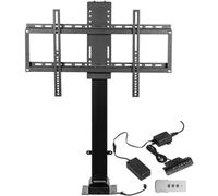 Motorized Ceiling TV Mount Bracket - Adjustable Electric TV Wall Mount for 32-70 Inch TVs Space-Saving Folding Design Ideal for Home Theater & Living Room
