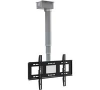 Motorized Ceiling TV Mount Bracket - Adjustable Electric TV Wall Mount with Remote Control, Fits 30cm & 70cm TVs - Space-Saving Solution for Home Theater