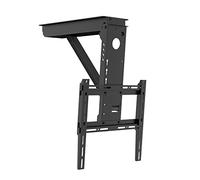 Motorized Ceiling TV Mount Electric Teles Lift for 32 65 Inch TVs Automatic Elevation Compatible with Most Flat Sn TVs Space Saving Design