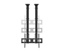 Motorized Ceiling TV Mount - Height Adjustable Automatic Lift Bracket with Remote Control for Large Screen Televisions