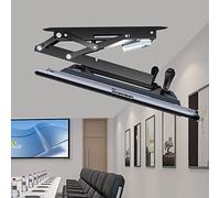 Motorized Ceiling TV Mount, Hidden Drop Down LCD Lift, Electric Flip Down, Fits 32-75 Inch TVs