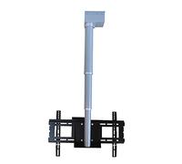 Motorized Ceiling TV Mount with Remote Control, 90-Degree Flip for Flexible Viewing in Home Entertainment