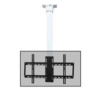 Motorized Ceiling TV Mount with Remote Control and Memory Settings for Adjustable Height in Home Entertainment