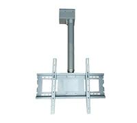 Motorized Ceiling TV Mount with Remote Fits 26-70 Inch Flat Screens Electric Adjustable Bracket Two Installation s (110 cm) - Perfect for Home Theater Setup