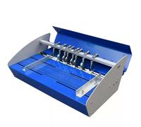 Motorized Creasing Machine, 3-in-1 for Small Batch & Studio, Up to 10m/Min, Dual Creasing Points, Sheet Fed for Cardstock & Document Processing 460mm