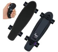 Motorized Cruiser Board/All In One Electric Skateboard - With Led Remote Control - 3.75 Kg Lightweight Commuter Board, 30% Max Grade Climb,Pe Nylon Plate Shock Absorbing Deck,A