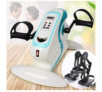 Motorized Electric Pedal Exerciser,Adjustable Portable Electric Mini Exercise Bike with Leg Protector Bracket,Physical Leg Exercisers,for Seniors Handicap Disabled,