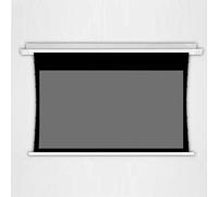 Motorized Electric Projector Screen, Pull Down Wall Ceiling Mount for Indoor Outdoor Use, Automatic Projection Screen