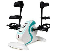 Motorized Exercise Cycle for Elderly - Electric Pedal Exerciser with Leg Protector Bracket - Rehabilitation Trainer for Handicapped and Disabled
