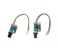 Motorized Fan Adjusters 5V Signals Output Small Speed Controller 3A Current Limit Defense For Cooling Fan PWM Motor Controller For Projects