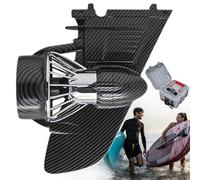 Motorized Fin for Paddle Board - Lightweight Electric Thruster with Remote Control and Carrying Case - 4-Hour Fast Charge for Kayaks and SUPs