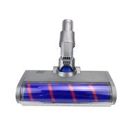 Motorized Floor Brush Head Compatible For Dysons V6 Animal Pro DC44 DC45 DC62 Vacuum Cleaners Parts Brush Tool With Led Lights(Light Grey)