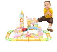 Motorized Gear Construction Kit - Educational Bricks, Mechanical Motion Toys | Bright Activity Builder, Engaging STEM Toy Set with Rotating Wheels for Children Early Development Fun