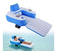 Motorized Inflatable Pool Lounger for Adults