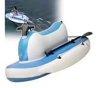 Motorized Inflatable Watercraft with Brushless Motor and Remote Control - High Speed, Long Battery Life, Multiple Speed Settings for Water Sports, High Weight Capacity
