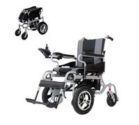 Motorized Mobility Scooter, Lightweight Electric Wheelchair for Adults, Removable Lithium Battery, 20Km Range, Indoor and Outdoor Use