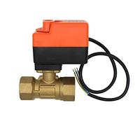 Motorized or Manual - 2 Way motorised Valve Electric Ball Valve Zone Valve AC 220V 1/2 3/4 1 1-1/4 1-1/2 2 inch (1-1/4 inch DN32)