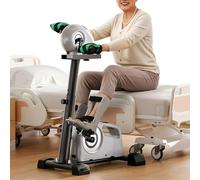 Motorized Pedal Exerciser with Protector Bracket, Adjustable Electric Exercise Bike with Leg Arm Workout,Exercise Bike Physical Rehabilitation Training for Seniors and Disabled
