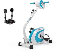 Motorized Pedal Exerciser With Protector Bracket, Electric Leg Circulation Foot Pedal Exerciser, Smart Portable Trainer For Home & Office With Remote And Monitor,Leg Arm Workou For