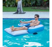 Motorized Pool Lounger, Motorized Pool Float, 360-Degree Rotatable Electric Propeller, for Pools Parties Lakes