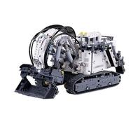 Motorized RC Excavator Building Kit, 1:8 Scale 4062-Piece Engineering Model for Adults, Full Function Remote Control, Challenging DIY Display & Collector's Item