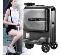 Motorized Rideable Suitcase with Digital Lock, 73.26WH Battery Powered Smart Trolley for Convenient Business and Travel