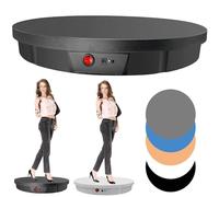Motorized Rotating Display Stand, 360° Electric Turntable for Photography and Displays, Heavy Duty with 100KG Load Capacity, 52CM Diameter