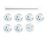 Motorized Slide Rail Junction Board with Adapter, Track Socket and Switch - Portable, Waterproof, Dustproof, Shockproof Design