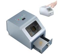 Motorized Soldering Iron Tip Cleaner, Automatic Desoldering Machine with Visual Window for Efficient Iron Maintenance