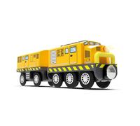 Motorized Toy Train for Wooden Train Track,Battery Operated Locomotive Train with Magnetic Connection Compatible with Thomas, Brio Accessories Toys for Boys Age 3 and Up