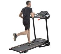 Motorized Treadmill for Home Use with Incline and MP3, 12 Pre-Programs, and LCD Display (Black)