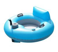 Motorized Tubes Floating,Motorized Pool Float,Electric Inflatable Pool Lounger with Rechargeable Battery,Adult River Run Tube for Lake Holiday Trips