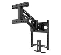 Motorized Tv Bracket,Auto Lifting Hidden Drop Down, Adjustable Gas Spring Hydraulic,Lcd Wall Mount, Fireplace