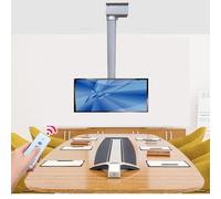 Motorized Tv Bracket Stand - Adjustable Electric Ceiling Mount For 26-70 Inch Tvs, Remote Control Telescopic Lift, Low Profile Design, Perfect For Home Theater,One Color,90cm