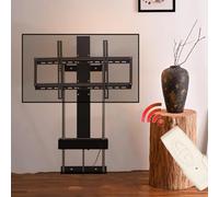 Motorized TV Bracket Stand, Electric Lift TV Stand for 37-75 Inch TVs, Height Adjustable with Remote Control, Telescopic Floor Stand (9501750mm)