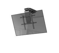 Motorized TV Ceiling Mount with Hidden Folding TV Lift 0 to 85° Angle Adjustment Motorized TV Lift for 50 90 Inch TVs with Built in Collision Detection System