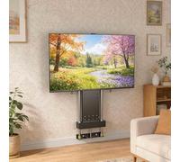 Motorized TV Floor Stand, LCD Lift Mechanism With Remote Control And Switch Control, Can Be Hidden In A Cabinet Hanger, Fits 55-100 Inch TVs(60-100in tv)