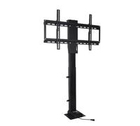 Motorized TV Floor Stand Lift for 30-70 Inch Flat and Curved TVs, Retractable Remote and Switch Control, Automatic Height Adjustment