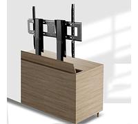 Motorized TV Lift for 55120 Inch TVs Electric HeightAdjustable Mount with Remote Control Dual Motor 150 cm Lifting Hub Supports Up to 130 kg Ideal for Home Theater