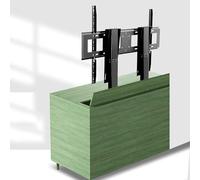 Motorized TV Lift Stand - Remote Controlled Telescopic Height Adjustable Mount for LCD TVs, Concealable in Cupboard, Easy Installation