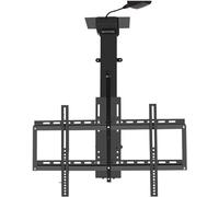 Motorized TV Lift Wall Bracket - Teles Electric Ceiling Mount for 26-70 Inch TVs, Remote Control & Memory Setting, Adjustable Monitor Holder for Home Theater