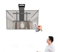 Motorized TV Lift with Remote - Adjustable Ceiling Mount for 50-90 Inch TVs Hidden Folding Bracket Automatic TV Support for Home Theater & Space Saving