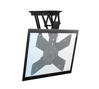 Motorized Tv Mount,Adjustable Ceiling Tv Mount Bracket,Hidden Drop Down Tv Lift, Electric Tv Lift with Auto Lifting,0-75° Flip Down,Fits 32-55 Inch Motorized Tv Stan,One Color