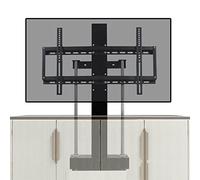 Motorized TV Mount Ceiling TV Stand Bracket with Remote Control Adjustable Height Electric TV Lift Fits 26 70 Inch Low Profile TVs 2 Installation Methods Universal TV Sta