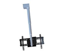 Motorized TV Mount for 26-70" LED Screens - Remote Control Ceiling Bracket, 90° Tilt Adjustable, Space-Saving TV Stand, Ideal for Home Theater and Entertainment Centers