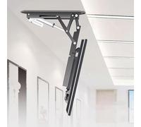 Motorized TV Mount for 5090 Inch TVsAdjustable Wall Bracket with Remote Control Heavy Duty & Easy Install for Home Theater & Living Room Entertainment