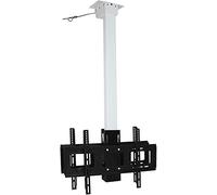 Motorized Tv Mount, Height Adjustable Double Tv Motorized Lift With Remote Control, For Large Screen 32-70 Inch TVs, Lift Stroke 100cm/39.3inch TV Mount (B)