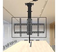 Motorized TV Mount with Remote Control & Memory Function Ceiling or Wall Installation Compatible with 26"-70" TVs Easy Setup Adjustable Height.