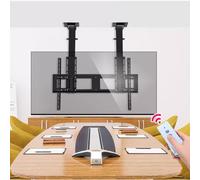 Motorized TV Stand - Adjustable Height Electric TV Lift - Motorized Ceiling TV Mount With Remote Control,Telescopic Electric TV Lift With Auto Lifting,Fits 55-120 Inch Mo（730）